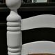 Pair of rush-seated chairs by Charles Dudouyt