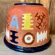 Ethnic terracotta plant pot