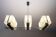 Modernist chandelier Maison Arlus ocean liner 1960