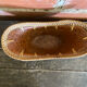 Old Brown Speckled Terracotta Pocket Video + Vintage Rattan Border