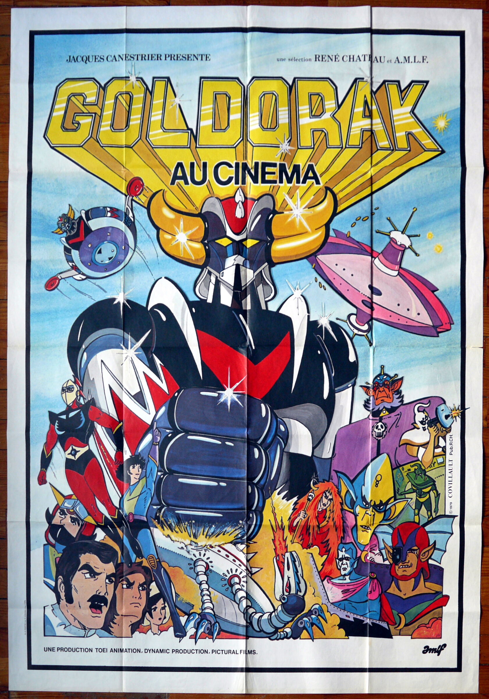 Goldorak original movie poster