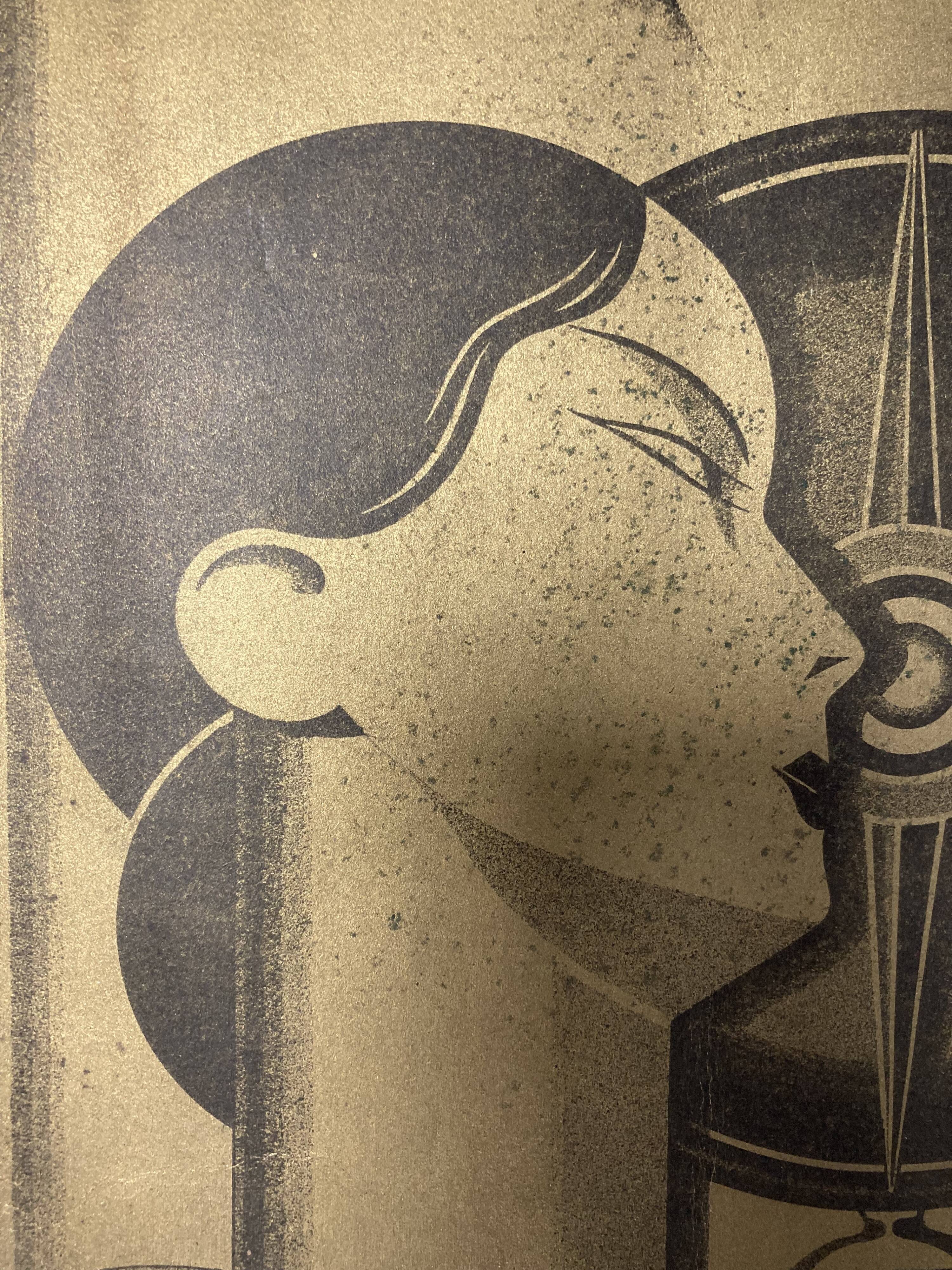 Art Deco advertisement from 1920