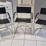 Set of 3 Cantilever armchairs, 1970s