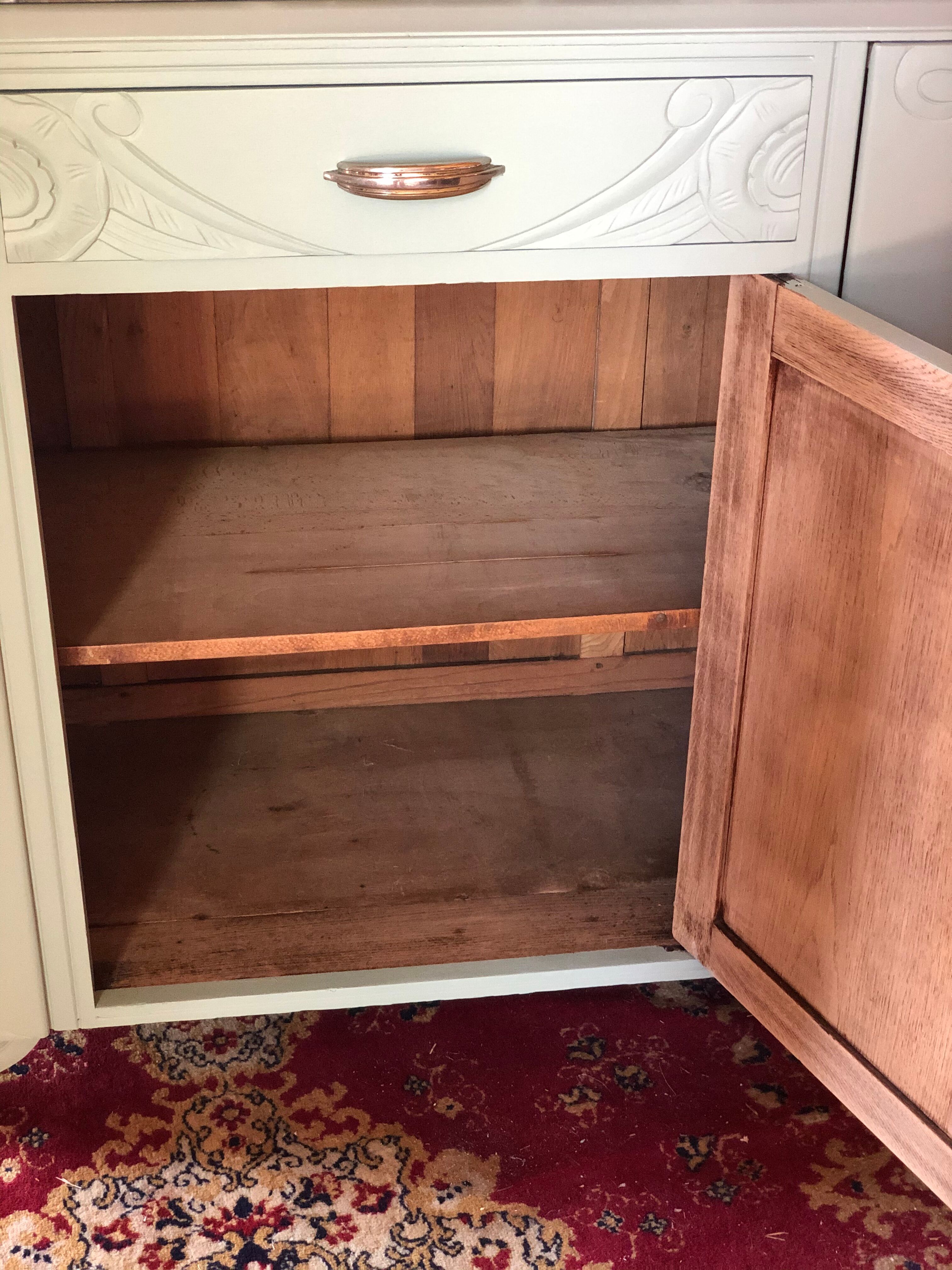 Almond Art Deco Buffet