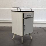 Tolix bedside table