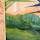 Painting Table Swallow Bird Flying Lake Sunset Lemonnier