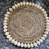Table mat vintage seashell