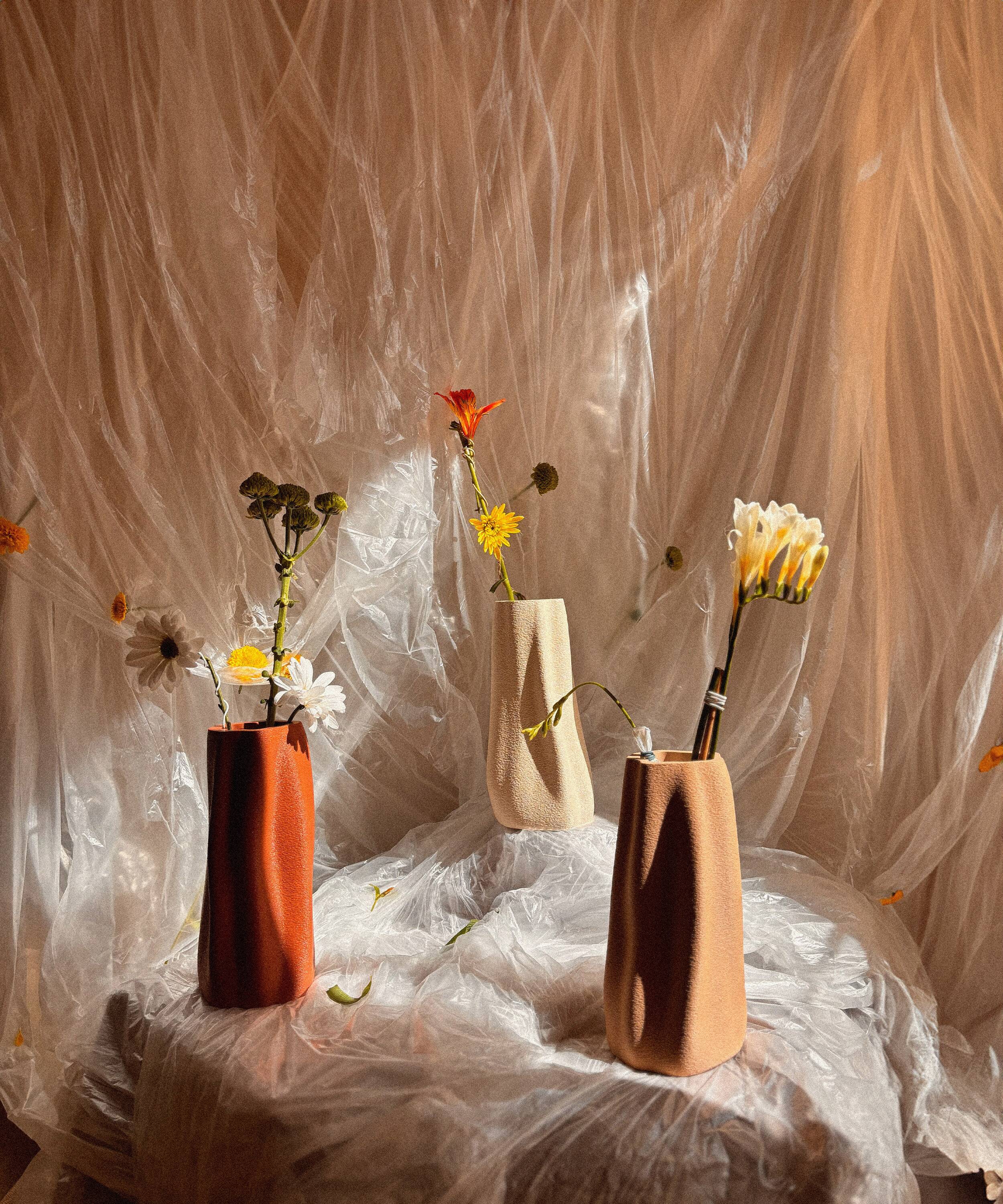 Organic Tall Vase