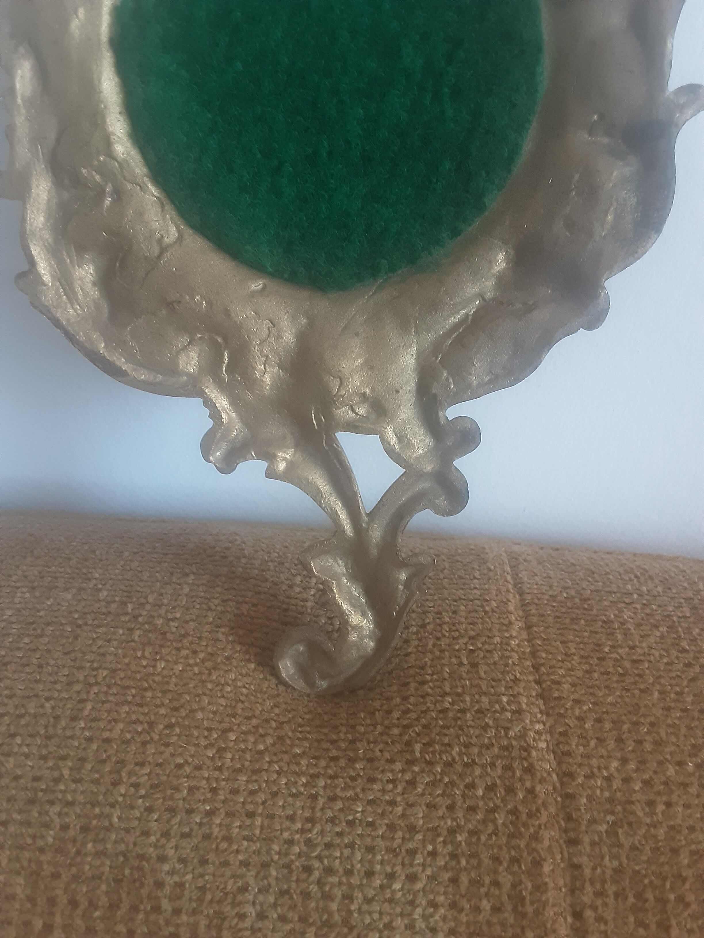 Bronze wall mirror - vintage