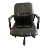 Vaghi vintage design office chair in leather