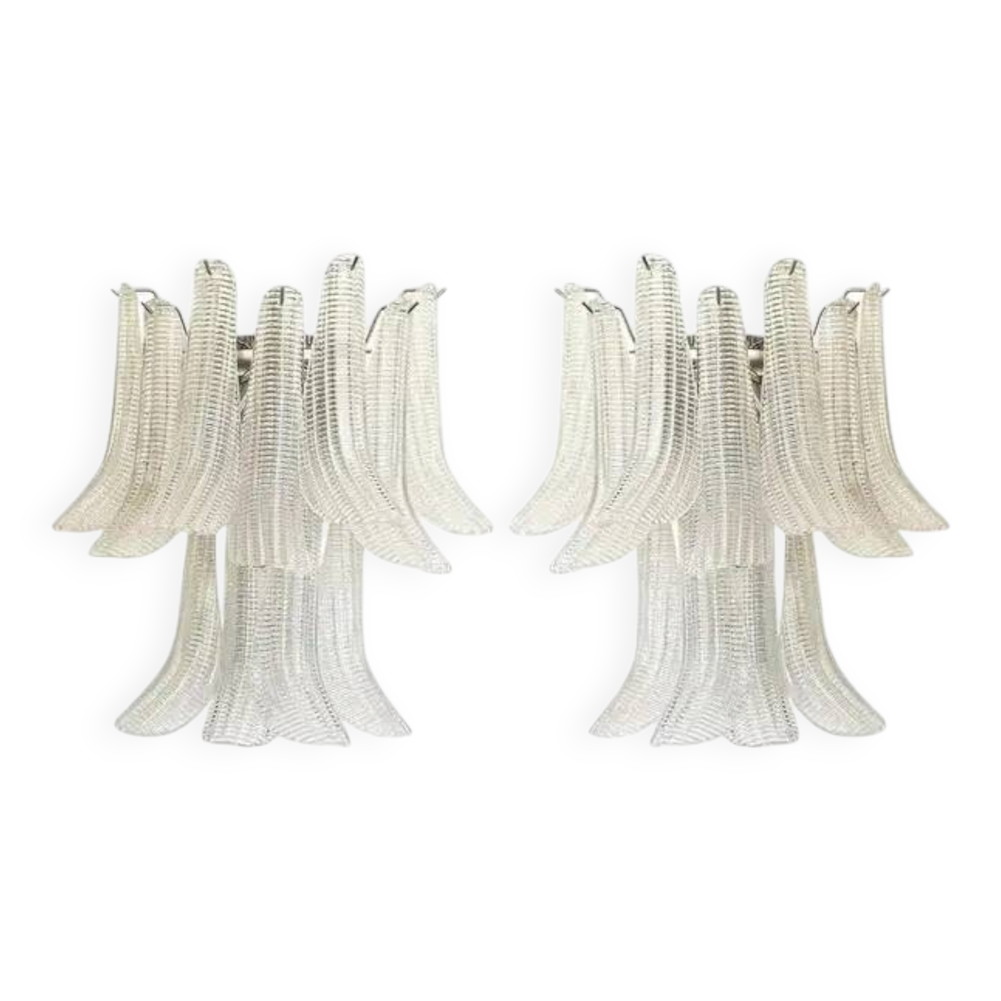 Murano Glass Wall Sconces by Simoeng, Set of 2
