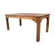 Table de ferme atelier en teck birman ancien