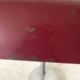 Art deco desk lamp in aluminum and sheet metal