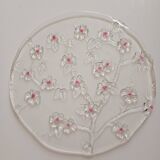 Cherry blossom glass pie dish