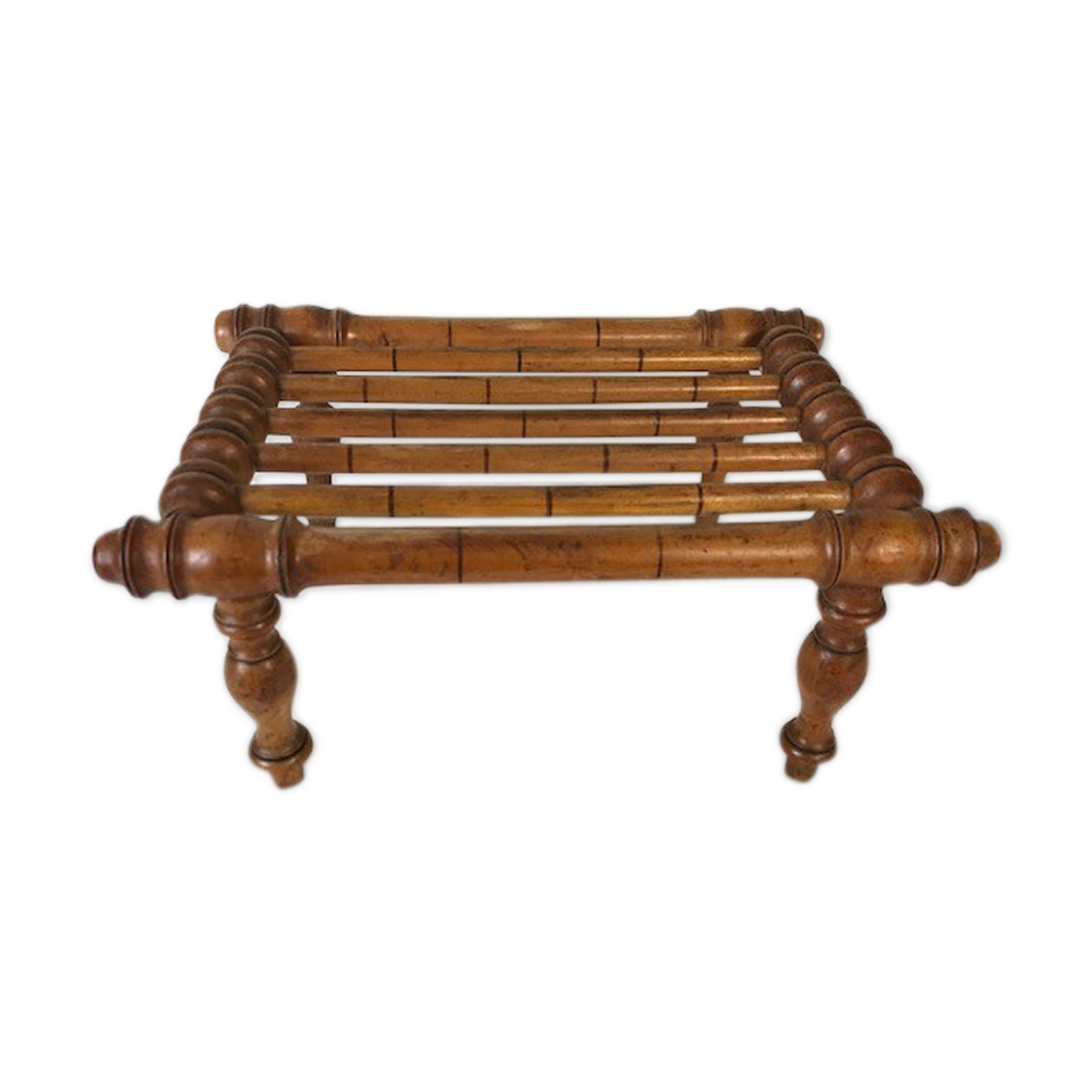 Bamboo open tabouret, 60' year