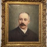 Portrait of a gentleman signed and dated 1907