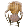 Fauteuil bambou et châtaigné