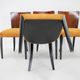 1950s Jindrich Halabala dining chairs H-214 for UP Závody set of 4
