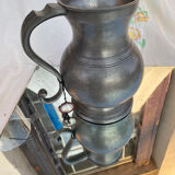 Tin pitcher