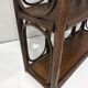 Rattan wall shelf