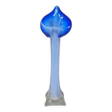 1960s Astonishing Jack in the Pulpit "Calla Lily" vase in Murano Glass