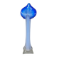 Vase Astonishing Jack in the Pulpit « Calla Lily » en verre de Murano des années 1960