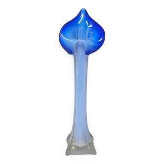 Vase « Calla Lily » en verre de Murano, années 1960