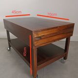 Bruksbo Coffee Table on Wheels