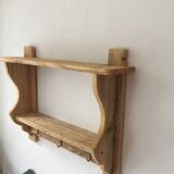 baker's style wall shelf