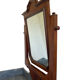 The antique walnut vanity , 19th century