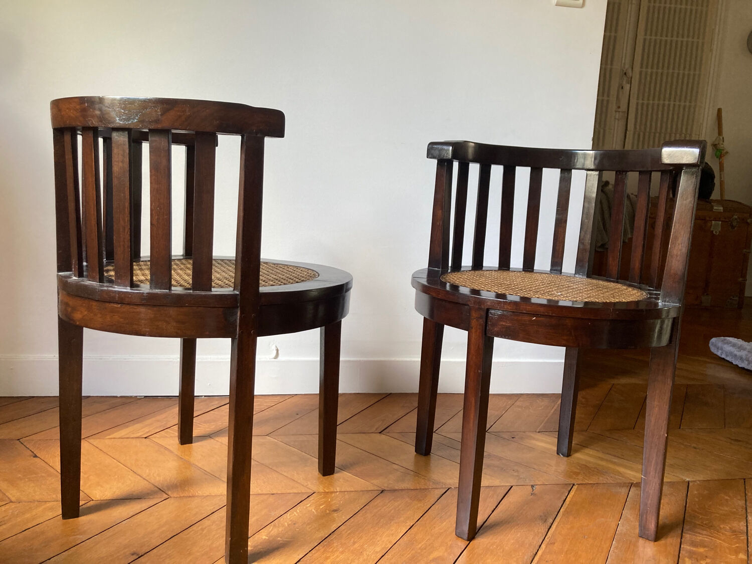 Lot de 4 chaises style indonésien