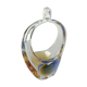 Art Glass Basket by O. Lipa and L. Metelak,  Moser, Czechoslovakia, 1970's