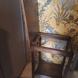 Table d'appoint console bois a rabat, style Art Déco