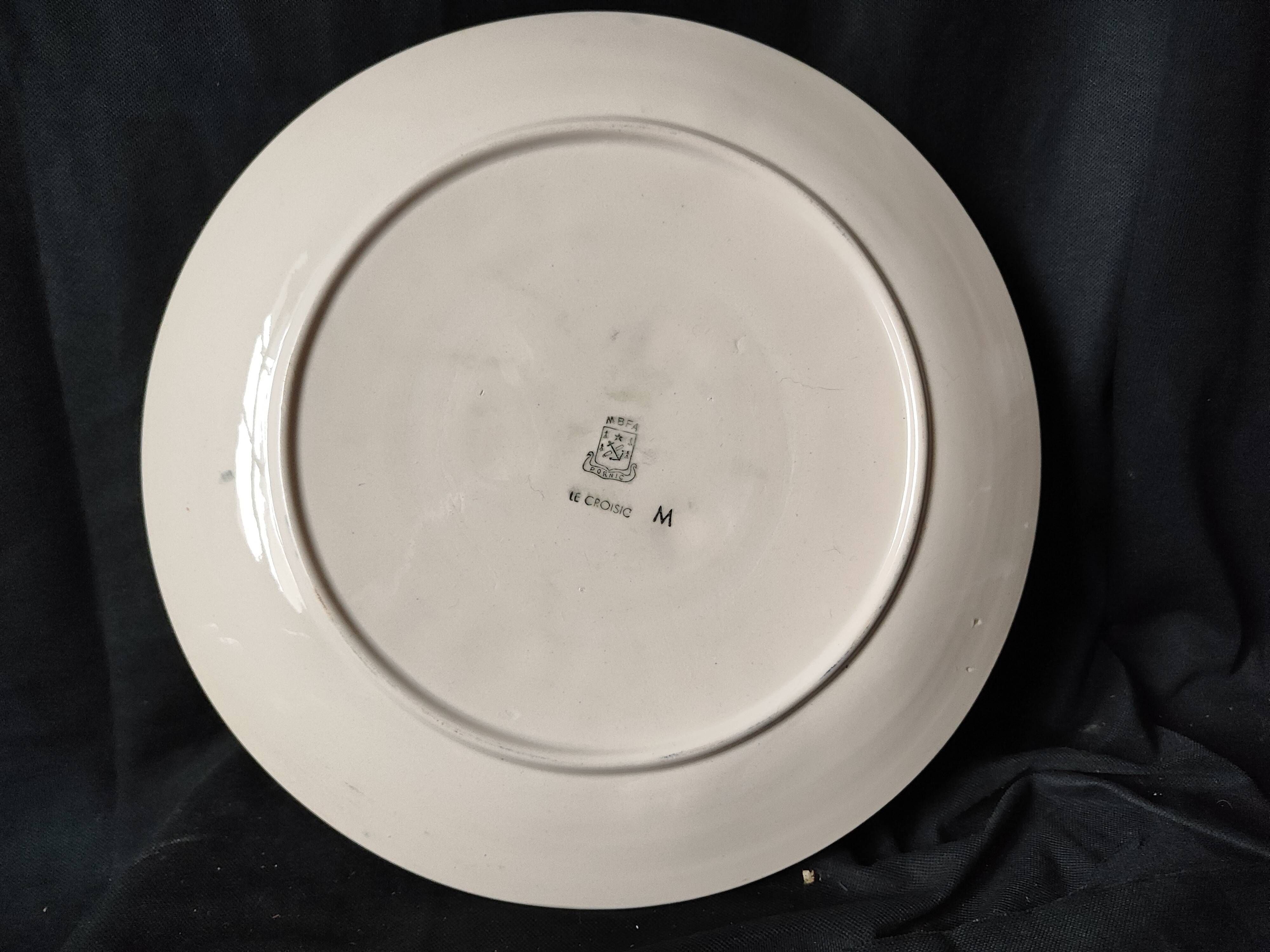 Dish for 12 oysters /mbfa /pornic le croisic