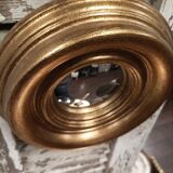 21 cm gilded convex mirror