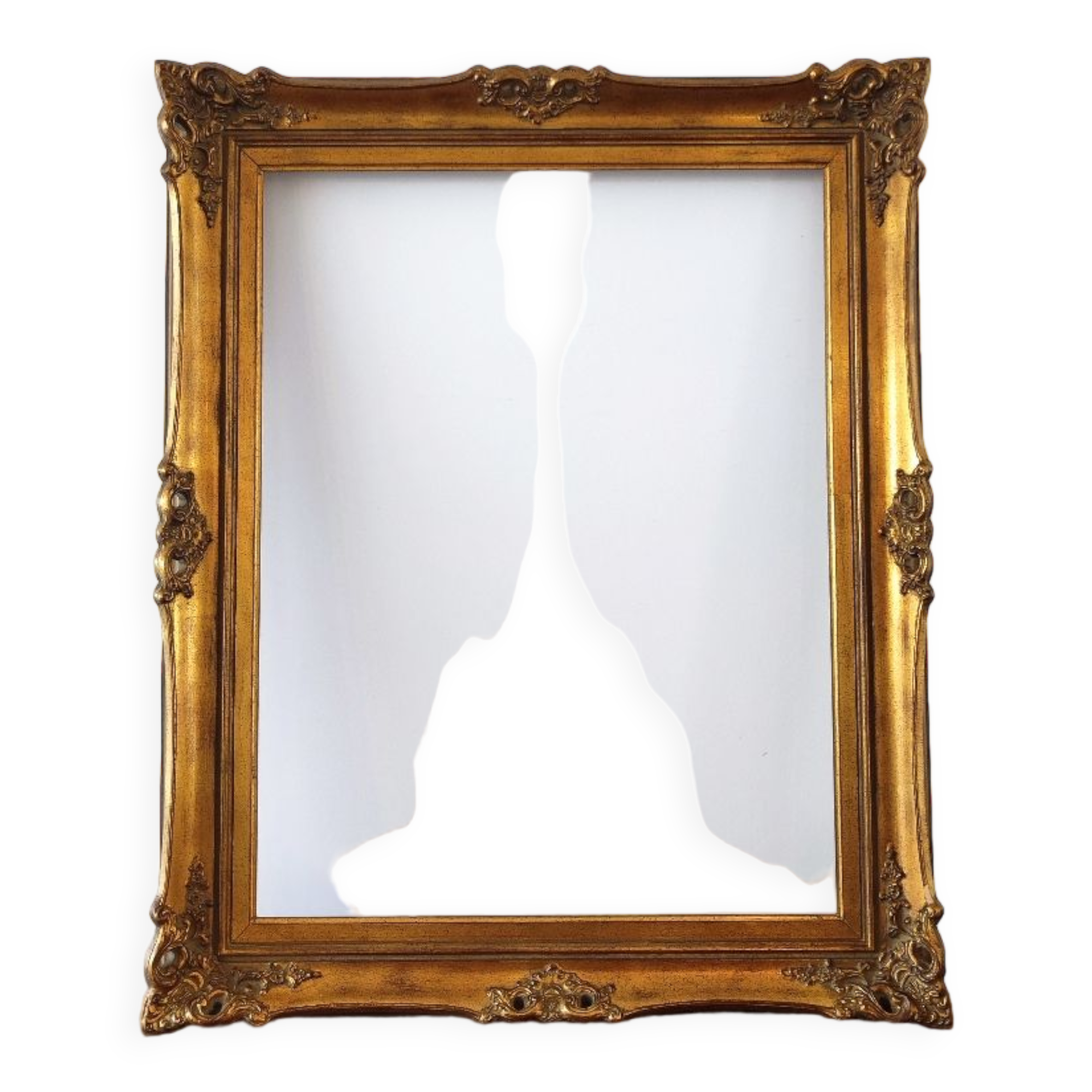 Gilded and molded wooden frame