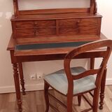 Secretaire louis philippe avec sa chaise offerte