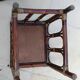 Nest of low tables in rattan, stackable.