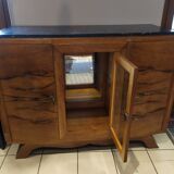 Art deco buffet on marble