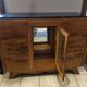 Art deco buffet on marble