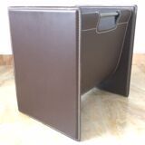 Leather magazine door Cattelan Italy