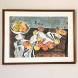 Modernist watercolor painting 1970