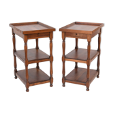 Pair of sofa tips