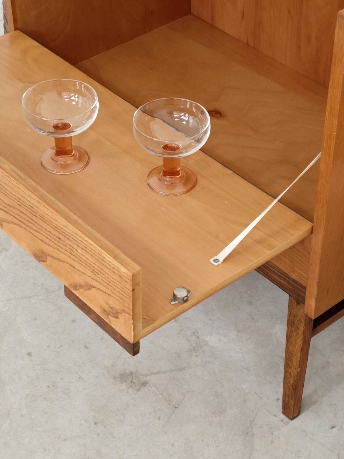 Blanket chest or mini bar by Frantisek Mezulanik for Up Zavody 1960