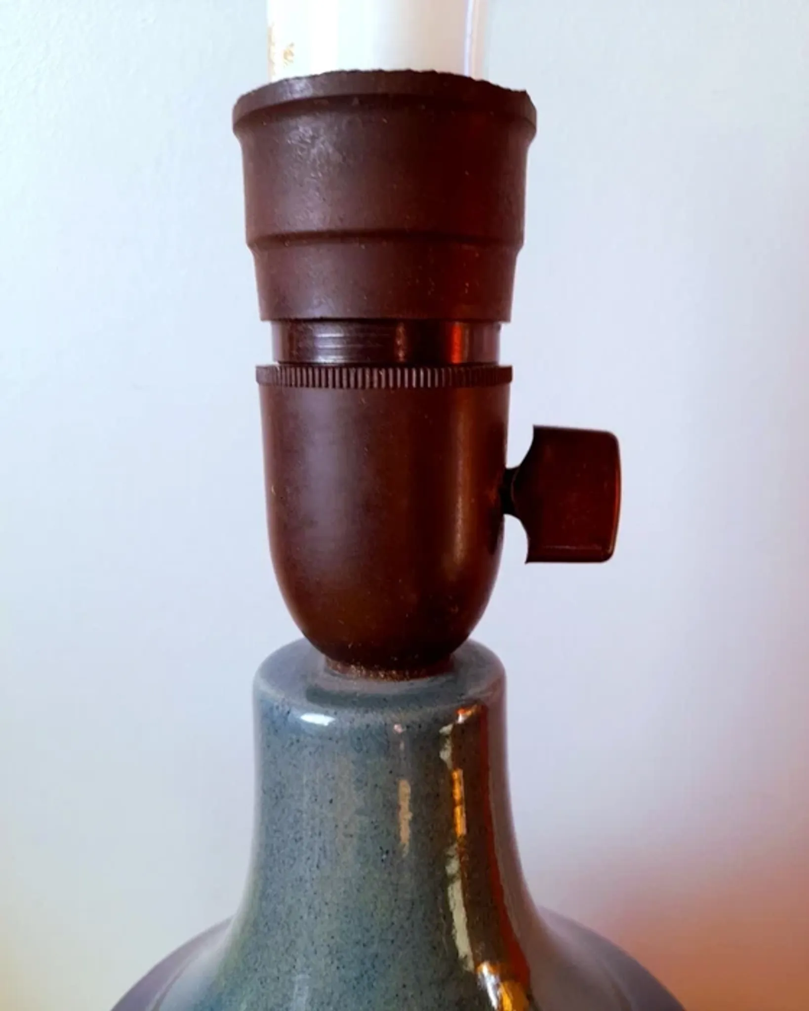Ceramic Lamp Denmark 1960