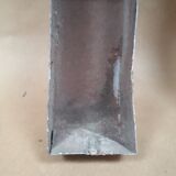 sign letter N metal zinc vintage 1950 1960