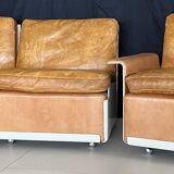 Canapé et fauteuil 620 par Dieter Rams pour Vitsoe, Allemagne années 60