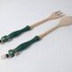 wooden salad servers