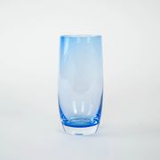 Set of colourful glasses, Italian design, 1980s, production: Italy