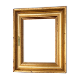 Old gilded wooden frame